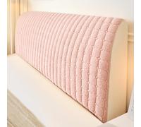 Générique Protection Anti poussière élastique Housse Tete de Lit 140 cm épaisse et Douce pour Taille Standard, avec Rembourrage épais et Doux Housse de Tête de Lit Poudre 200 cm/79 Pouces