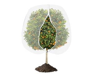 Générique Protection Arbres Fruitiers - Filet Cordon Coulissant, Moustiquaire Arboricole Résistante, Manche Zip Anti-Oiseaux | Écran Jardinage pour Serre Paysagisme Terrasse Potager Cour