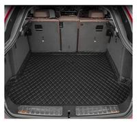 Générique Protection Coffre Voiture pour Cayenne 2011-2017 Tapis Coffre Voiture 3D Botte Latérale Haute Imperméable Couverture Chargement Arrière(Black-Black)