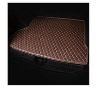 Générique Protection Coffre Voiture pour Hyundai pour Sonata 8th 2010 2011 2012 2013 2014 2015 Tapis Coffre Voiture en Cuir Personnalisé Sol Arrière Plateau Boue(Brown 9)