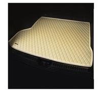 Générique Protection Coffre Voiture pour Hyundai pour Sonata 8th 2010 2011 2012 2013 2014 2015 Tapis Coffre Voiture en Cuir Personnalisé Sol Arrière Plateau Boue(Beige 2)