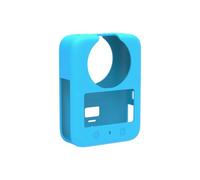 Générique Protection corporelle en Silicone caméra pour DJI OSMO 360, Manchon Anti-Rayures et Anti-Choc avec Couvercle de lentille, Accessoire caméra pour DJI Osmo 360 (Blue)