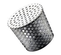 Générique Protection De Gouttière - Filtre De Descentes en Acier Inoxydable,Protège-descentes, Grille De Filtration en Acier Inoxydable pour Aider À Garder Le Drain Dégagé Arrête Le Blocage Feuilles