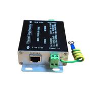 Générique Protection de Ligne Ethernet à avec borne de Terre | Construction métallique compacte avec borne de terre pour caméras PoE et projets d ' installation d ' infrastructure