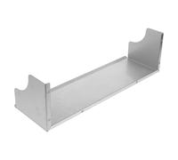 Générique Protection de toit de boîte aux lettres argentée en acier inoxydable avec bardage, protection contre la pluie pour boîtes universelles en extérieur et entrée de maison