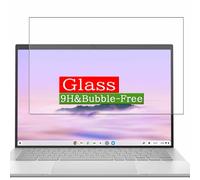 Générique Protection d'écran en Verre Trempé, compatible avec ASUS CX54 Chromebook Plus CX5403 CX5403CMA 14" Laptop Visible Area Screen Protector Film Protecteur