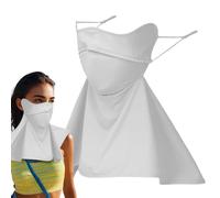 Générique Protection Solaire Masque Visage - Masque UV Respirant Anti-Poussière Réutilisable - Fraîcheur Pour Cyclisme Randonnée Chasse Pêche Moto Camping Voyage Sports Marche