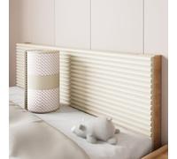 Générique Protections murales 3D Auto-adhésives - Panneaux Anti-Collision à décoller et Coller pour tête de lit et décoration de Chambre à Coucher, Beige, 30 cm (11,8 po)