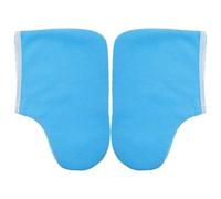 Générique Protections pour Pieds Bottines Cirées Réutilisables Bleu en Polyester en Paraffine Confortables et Ajustées pour Spa de Pieds et Soins Professionnels