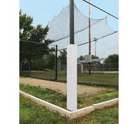Générique Protections rembourrées pour poteaux de Basket-Ball : Coussinets de sécurité en Mousse enveloppants, Rembourrage pour Panier de Basket, enveloppe en Mousse rési