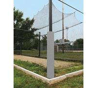 Générique Protections rembourrées pour poteaux de Basket-Ball : Coussinets de sécurité en Mousse enveloppants, Rembourrage pour Panier de Basket, enveloppe en Mousse rési