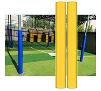 Générique Protections rembourrées pour poteaux de Basket-Ball : Coussinets de sécurité en Mousse, Protection enveloppante, Rembourrage de Poteau de 1,8 m (6 pi), protecti