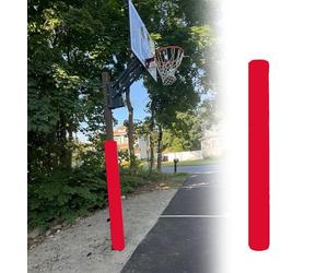 Générique Protections rembourrées Robustes pour poteaux de Basketball, pour Une Utilisation intérieure et extérieure. Coussinets de Protection en Mousse enveloppants. (Protection pour Poteau de baske