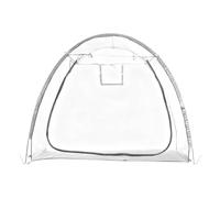 Générique Protective Plant Tent - Winter Shield Cover for Garden | PVC Frame with Silver-Coated Oxford Base, Tree Freeze Protection Shelter, Outdoor Landscape Farm Yard Greenhouse Fence