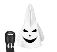 Générique Protège-bague de levier de vitesse,Protège-Levier Fantôme Halloween pour Voiture,Protection Poussière et Décoration pour Véhicule | Hommes Femmes Halloween Anniversaire