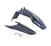 Générique Protège-boues, Protection Universelle Portable en Fibre de Carbone, Garde-Boue pour VTT Et Vélo Route, pour Route, Extérieur, Vélo, Moto, Motocross Et Conduite