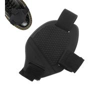 Générique Protège-chaussures Moto - Couvre Pédalier Antidérapant Aéré | Matériau ABS Souple, Pour Tout-terrain, Circuit, Protection Plaquette Changement Vitesse, Frein, Pilote Cross, Motard