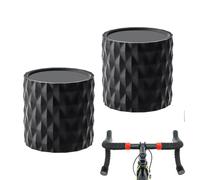 Générique Protège-extrémités de Guidon pour Vélo de Route - Couvercle de Protection d'Extrémité de Guidon en Silicone - Manchon Antidérapant Accessoire Cyclisme Urbain Unisexe