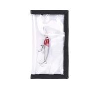 Générique Protège-Hameçons, Film Transparent de Stockage d'Appâts, Enveloppe Protectrice pour Leurres de Pêche, pour Rangement Leurres Hameçons Pêche Hommes Eau Douce Eau Salée Rivière Lac Mer