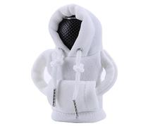 Générique Protège-levier de Vitesse accessoire voiture tuning pour Alfa Romeo MiTo 2008-2018 Design Sweat à Capuche Amusant, Anti-Rayures et Confortable(Blanc)