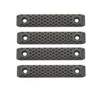 Générique Protège-Mains 4 pièces avec protecteurs de, A 8cm Green | Protecteurs de couverture de Rails à Texture antidérapante pour un contrôle amélioré, accessoires décoratifs
