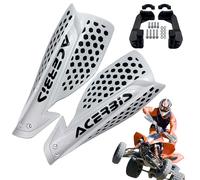 Générique Protège-mains De Moto | Protecteur De Guidon Universel | Pare-brise Pour VTT, Motos Électriques, Motocross Tout-terrain | Protège-mains Pour Une Conduite En Extérieur En Toute Sécurité