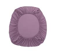 Générique Protège Matelas Drap-Housse en Coton avec Bande élastique Tout Autour, Housse de Matelas antidérapante et réglable for lit Simple, Double, King Size Queen(Purple,180x200x30cm)