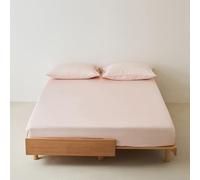 Générique Protège-Matelas Imperméable Housse De Matelas Douce Et Respirante Drap-Housse avec Élastique pour Chambre d'enfant Ou D'adolescent, Lavable sans Bruit,Rose,120x200cm(47x79inch)