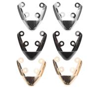 Générique Protège-Orteils Invisibles en Fer pour Talons Hauts, 3 Paires, Réduit la Douleur Blessures, pour Mariages et Dîners Formels, Différentes Couleurs Disponibles