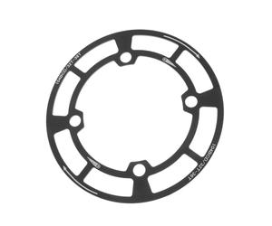 Générique Protège-Plateau Cache-pignon Vélo en Alliage D’Aluminium Noir | Remplacement pour Ancien Garde-chaîne, Résistance à L’usure la Corrosion, Finition Élégante