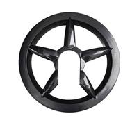 Générique Protège Plateau Vélo - 40-42 Dents Garde Chaîne | Cache pour Bicyclettes | PP, 5 Trous Entraxe 6,5cm, Résistant Chocs & Usure, pour VTT Et Vélo Route
