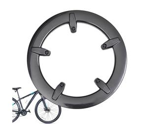Générique Protège Plateau Vélo - 40-42 Dents Garde Chaîne | Cache pour Bicyclettes | PP, 5 Trous Entraxe 6,5cm, Résistant Chocs & Usure, pour VTT Et Vélo Route