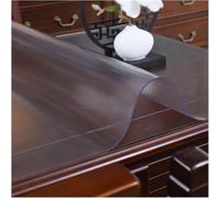 Générique Protège-Table Mat 1.5mm - PVC Texturé Antidérapant 11.81x31.5in/30x80cm - Étanche & Essuyable, Couverture Rectangulaire pour Bureau & Maison, Protection de Table pour Écriture et Travail