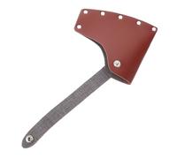 Générique Protège-tête Housse en Nylon Renforcé Marron de Hache en Similicuir Design à Suspendre la Taille, Camping Travail en Plein Air
