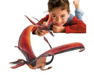 Générique Pterodactyl Toy Figure - ABS Durable 16x15x6cm Lightweight Model | Realistic Pterosaur Model, Flying Dinosaur Figurine, Jurassic Collection Toy, Educational Dino | Kids Learning Play