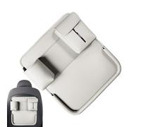 Générique PU Leather Travel Tray, Foldable Car Organizer, Seat Back Storage Trays with Multi Compartments, Vehicle Tray Accessory, Auto Storage Mat with Material, Road Trip Organizer for Family