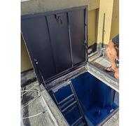 Générique Puits de lumière Personnalisables pour Trappe d'entretien Universelle étanche et hautement étanche avec Accessoires, Couvercle de puits de lumière pour Grenier/véranda/sous-Sol (61