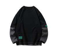 Générique Pull a Col Montant Homme Zippé Oversize Grande Gros Cool Essential Stylé Portage des Mi Hoodies Rock Personnes Coeur Courtes Monté Chameau Tracteur Skate