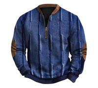 Générique Pull à Fermeture éclair pour Homme Top avec Poches pour Pull Sport Slim Fit Sweatshirts de Sport Coupe-Vent Grande Taille Sweat-Shirt Sweat Décontracté Décontracté Col Montant #05