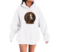 Générique Pull Automne Femme Sweatshirts Costume Squelette Sweat Rose Shirt Halloween Deguisement Citrouille Capuche Tee T-Shirt Robe Sweatshirt Vampire Sportswear