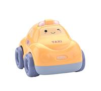 Générique Pull Back Cars, Small Fire Truck, ABS Small Taxi Ambulance Toy, Inertia Vehicle Toy for Boys, Girls, Kids, Children, Birthday Game Supplies, 3.7x2.76x2.56 inches