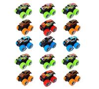 Générique Pull Back Race Car - 15X Colorful Pull Back Car | Funny Interactive Friction Cars | Friction Powered Vehicle Playset Toys | Pulls Backs Racing Kids Vehicles for Boy, Girls, Kids Aged 3+