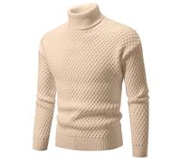 Générique Pull Beige Homme Laine Noel Plus Rouge Ado 3XL Long Eco Gilet Molletonné Montagne Teddy Fantaisie Mao Italien Officier Neck Halloween Fushia Visionnaire