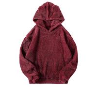 Générique Pull Chaud à Capuche avec Oreilles Lapin en Peluche pour Hommes Sweat Nouveau Confortable et Tendance pour Toutes Saisons