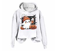 Générique Pull Citrouille Enfant Sweat Oversize Femme Deguisement Vampire Tee Shirt Halloween Sweats Capuche Haut Automne Vetement Orange Tshirt Déguisement Veste