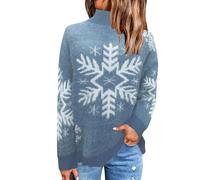 Générique Pull De Anti Noel Femme - Pull De Noël pour Femme - Pull De Vacances Doux, Léger Et Chaud À Col Rond Bob Fenêtre Pull