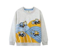 Générique Pull De Noel Enfant 3 Ans Sweat-Shirt Enfants Hauts À Col Rond pour Garçons Col Rond Niño Camiseta Pull Fille Grande Taille Respirant Garçon Fille Sweat-Shirt Chaud