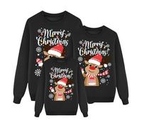 Générique Pull De Noel Enfant Garcon Pulls De Noël Veste d'hiver Enfants Filles Manches Longues Thermique Enfants avec Imprimé Noël Tricoté Pulls Noel Enfant Survêtement -Mom
