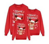 Générique Pull De Noel Enfant Garcon Pulls De Noël Veste d'hiver Enfants Filles Manches Longues Thermique Enfants avec Imprimé Noël Tricoté Pulls Noel Enfant Survêtement -Mom