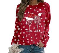 Générique Pull De Noel Femme Drole Sweat Rigolo Noël Manteau Hiver Père Hoodie a Capuche Oversize